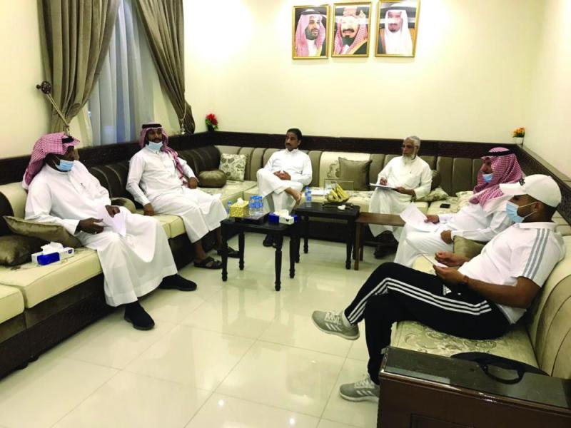 اجتماع تحضيري في نادي ذوي الإعاقة بالشرقية