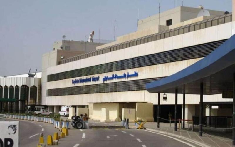 سقوط صاروخين في محيط مطار بغداد