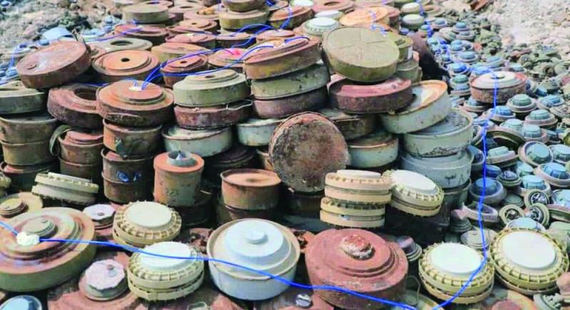 «مسام» ينتزع 1402 لغم حوثي من أراضي اليمن