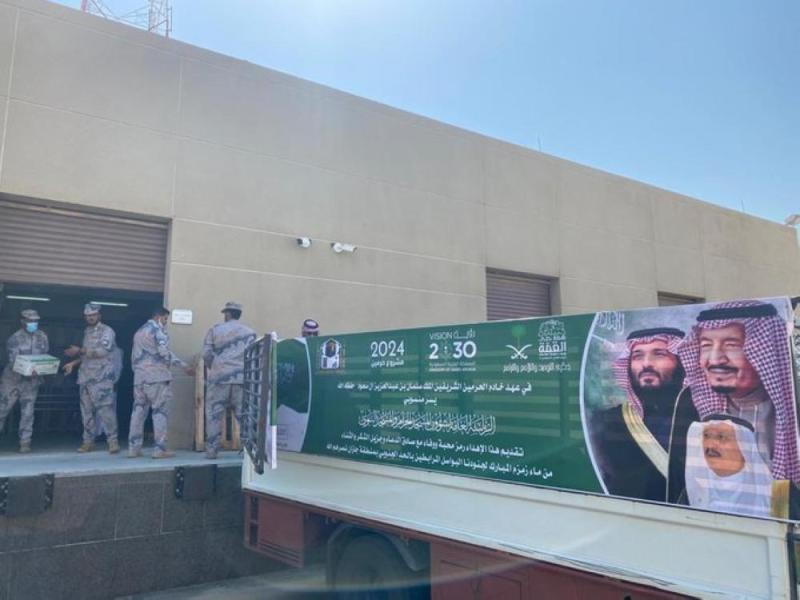 ماء زمزم تروي أبطال الحد الجنوبي