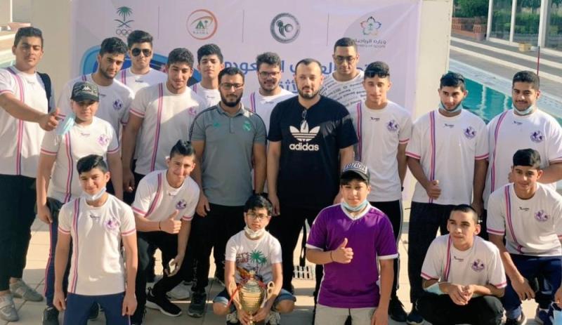 ناشئيون الهدى ابطال المملكة لرفع الأثقال