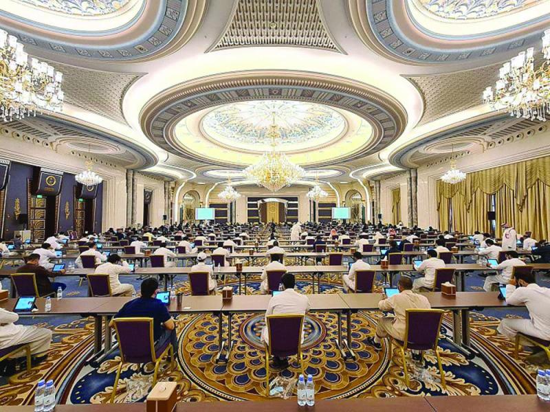 3311 متدربا يؤدون اختبارات «التخصصات الصحية»