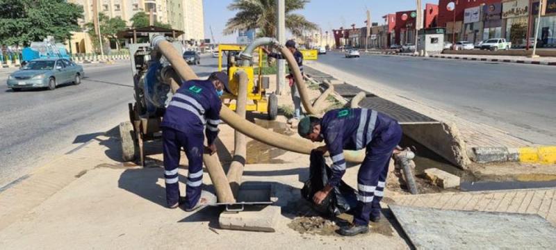 حفر الباطن تستعد لموسم الأمطار بخطة طوارئ