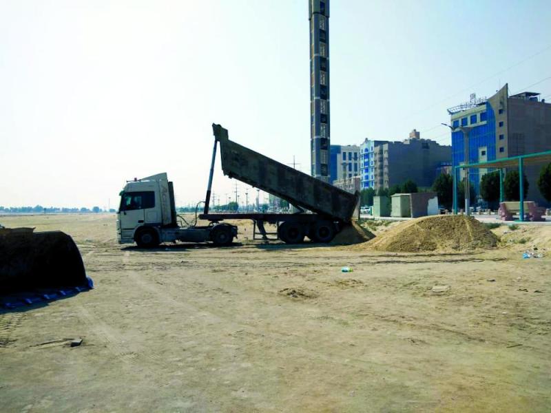 تنظيف «الممشى الشرقي» لخدمة أهالي الجبيل