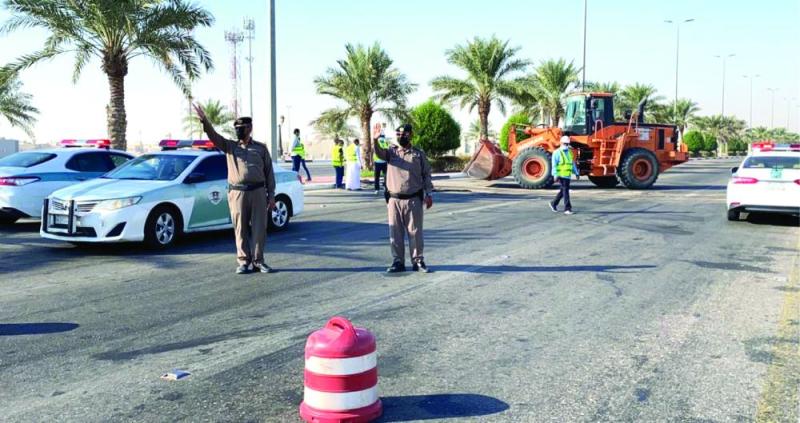 افتتاح جسر «مدخل الهفوف» أمام حركة المرور