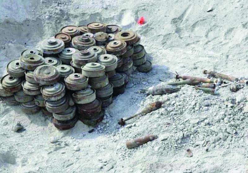 «مسام» يطهر الأراضي اليمنية من 1413 لغما حوثيا