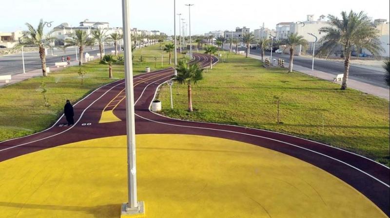 إنهاء تأهيل وتطوير ممشى التلال بالظهران