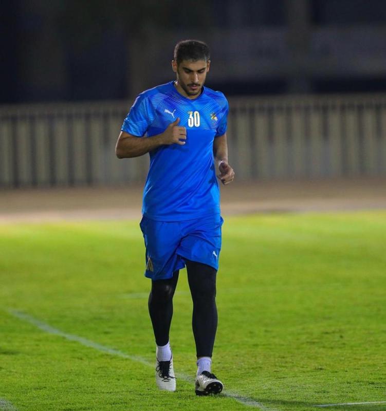 الواكد يشارك في تدريبات القادسية