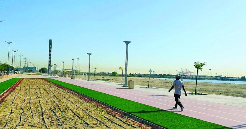 «السيف الشرقي».. واجهة الجبيل الحضارية