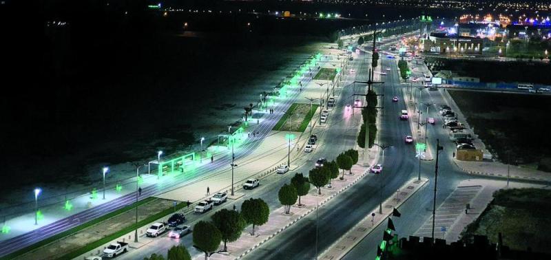 «السيف الشرقي».. واجهة الجبيل الحضارية