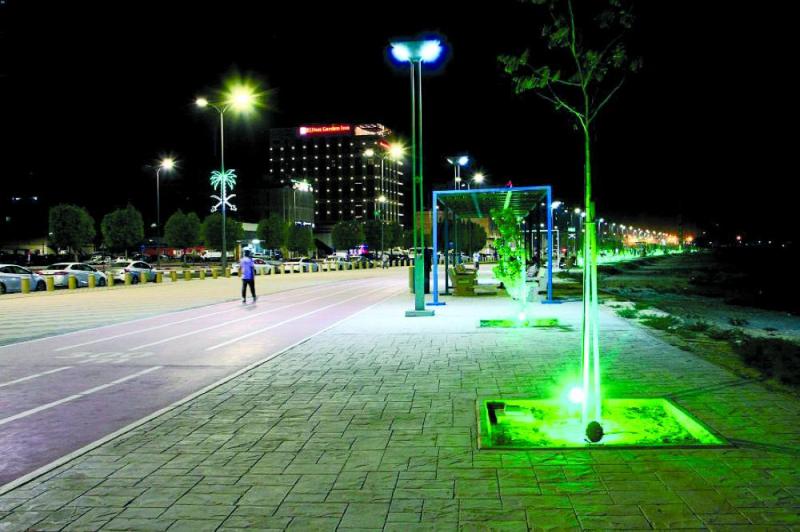 «السيف الشرقي».. واجهة الجبيل الحضارية