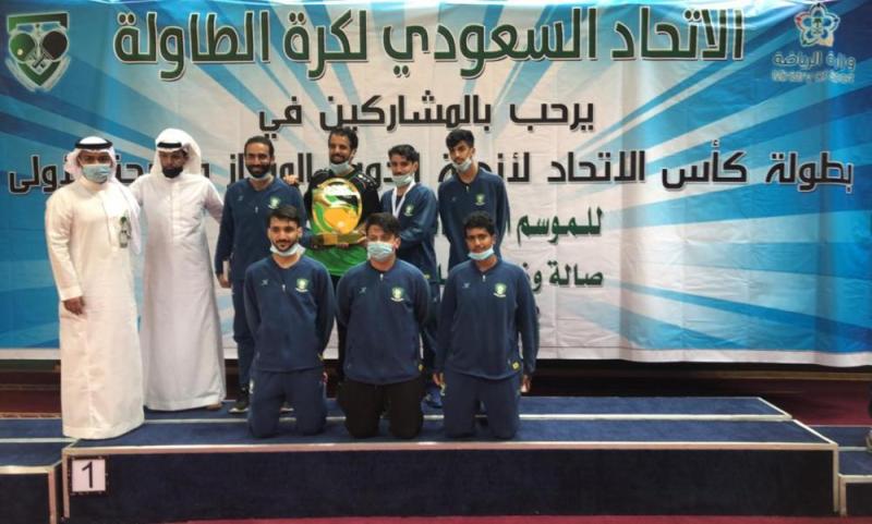 الأهلي بطلاً لكأس الطاولة