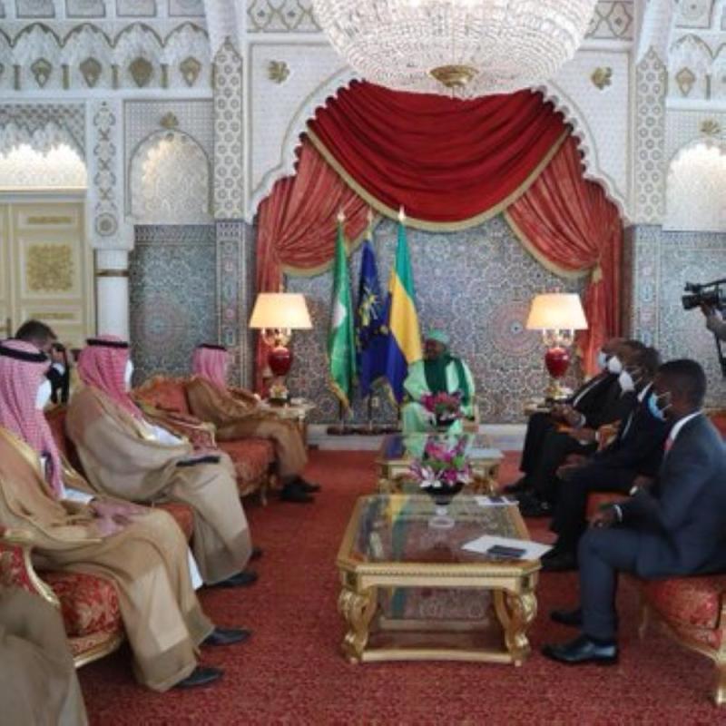 رئيس الغابون : نأمل رفع مستوى التعاون مع المملكة