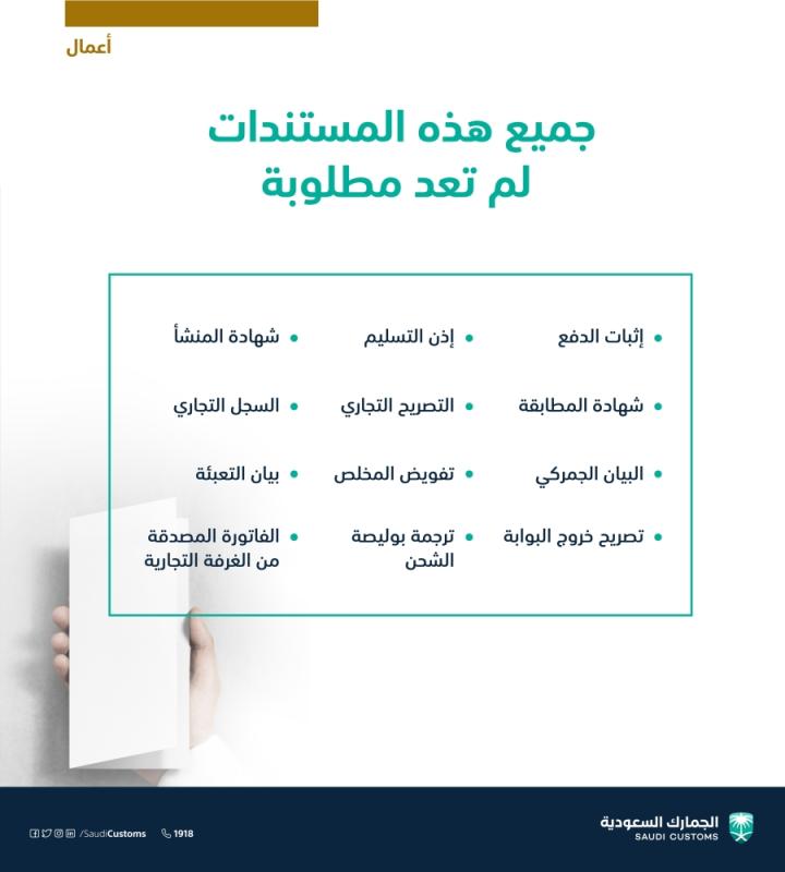 تقليص مستندات الاستيراد إلى 