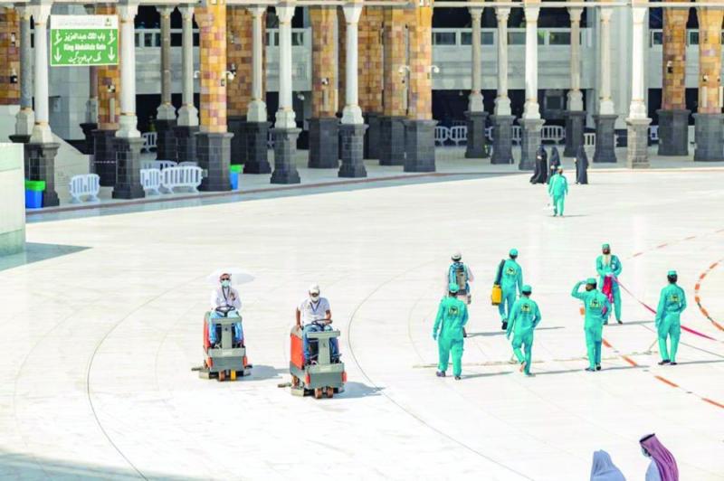 أول أيام عزل «معتمري الخارج» استعدادا لـ«المناسك»