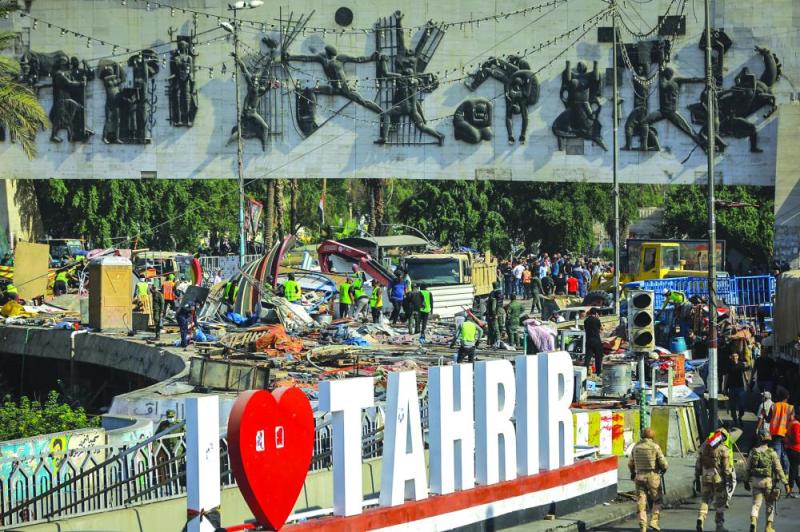 بعد عام.. بغداد تفتح ساحة التحرير وجسر الجمهورية