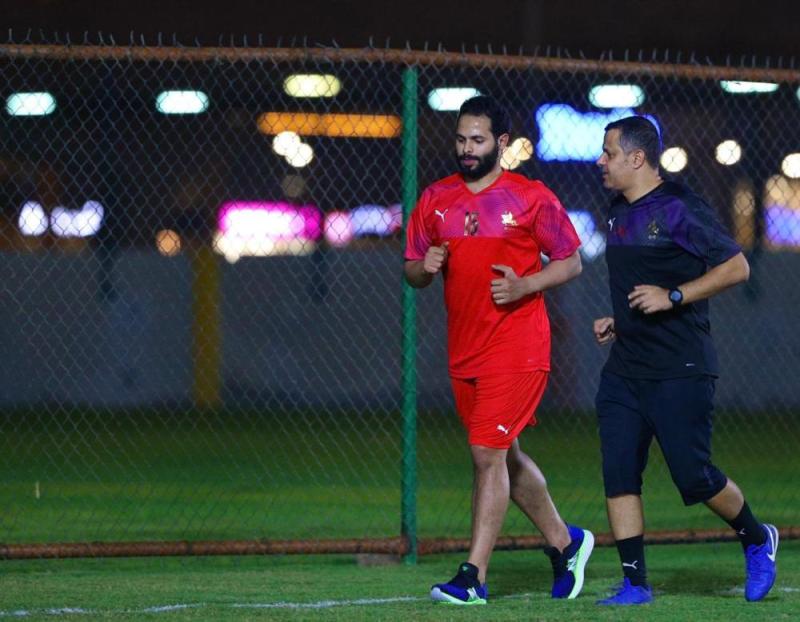 بالصور : الفريدي يدخل تدريبات القادسية