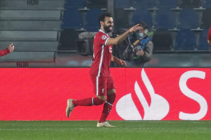 ليفربول يقسو على أتلانتا وصلاح يعادل رقم جيرارد
