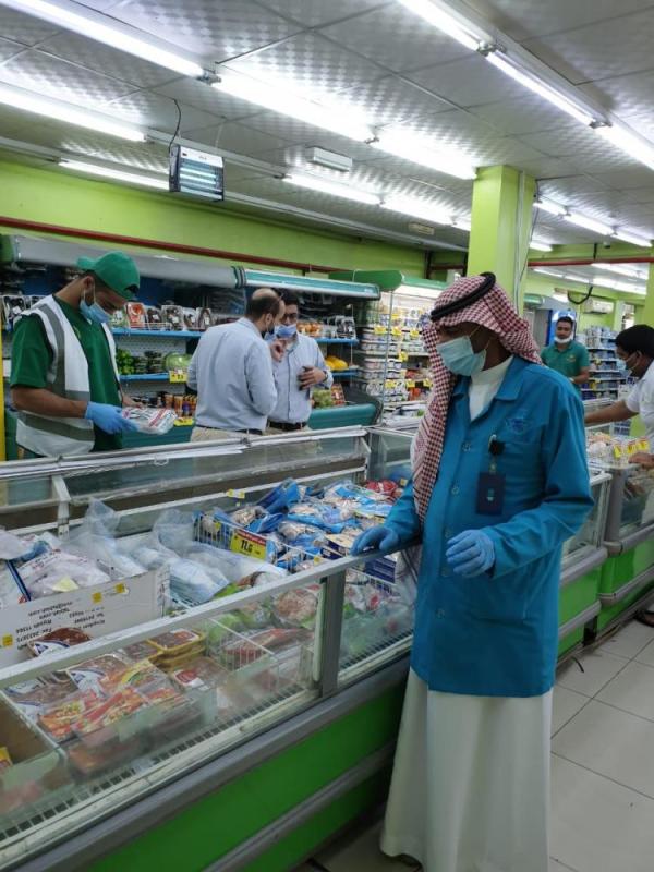 إتلاف 311 كيلو أسماك فاسدة برأس تنورة