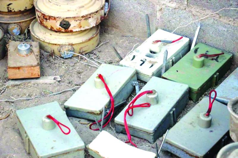 «مسام» يطهر أراضي اليمن من 1320 لغما حوثيا