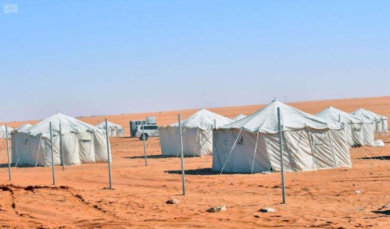إزالة مخيمات عشوائية على مساحة 30 ألف متر في جدة