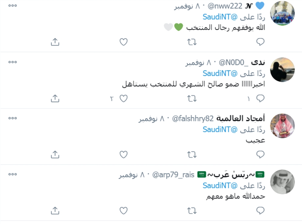 قائمة الأخضر.. تقسم المتابعين