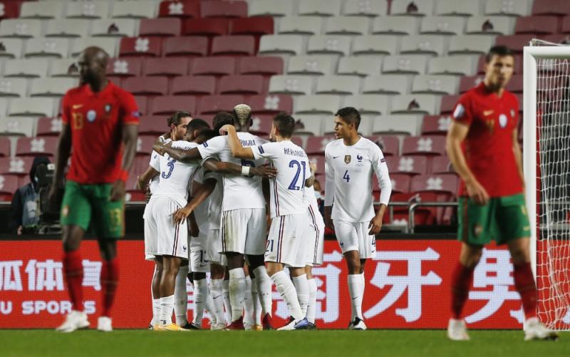 كانتي يطيح بالبرتغال ويصعد بالديوك لنهائيات دوري الأمم