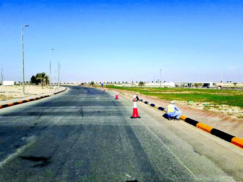 تعقيم وتطهير ألعاب الأطفال بحدائق النعيرية