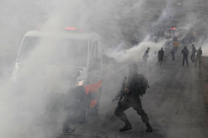 استشهاد فلسطيني برصاص قوات الاحتلال 