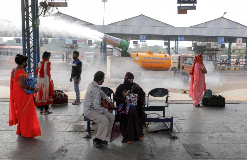 44489 إصابة جديدة بكورونا في الهند