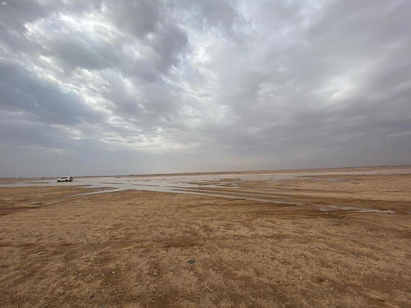 أمطار حفر الباطن تتصدر 