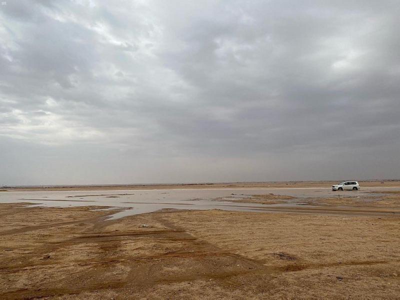 أمطار حفر الباطن تتصدر 