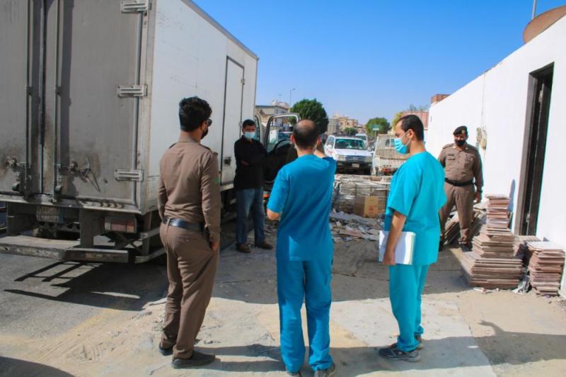 ضبط منزل يستخدم في تجهيز الأطعمة بالدمام