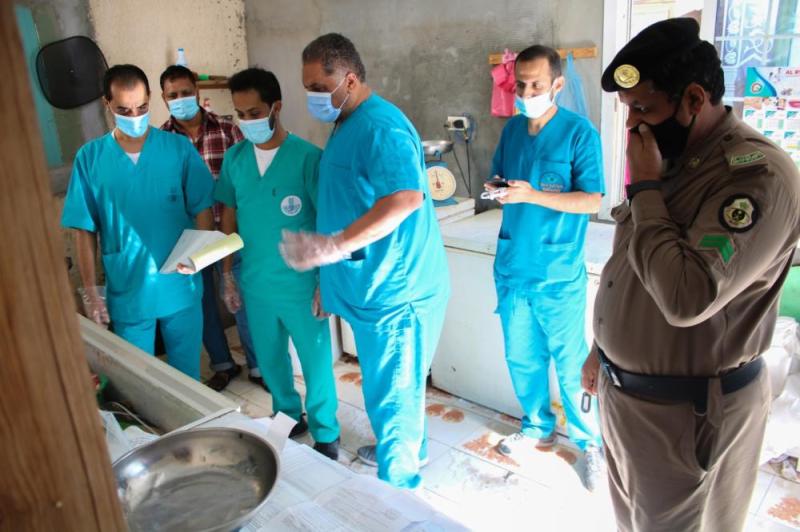 ضبط منزل يستخدم في تجهيز الأطعمة بالدمام