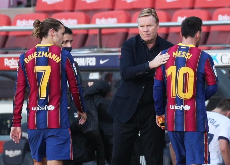 برشلونة يستعيد توازنه بالدوري الإسباني برباعية في أوساسونا