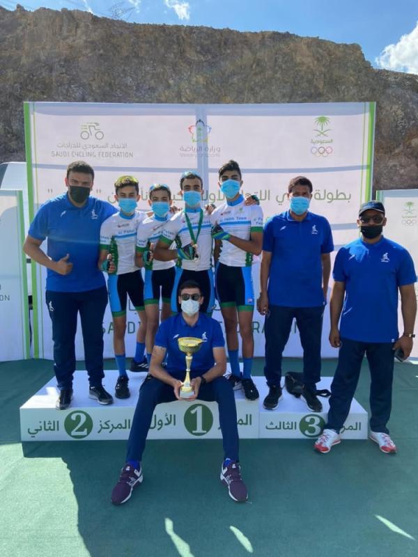 ناشئو الفتح يحققون بطولة الدراجات