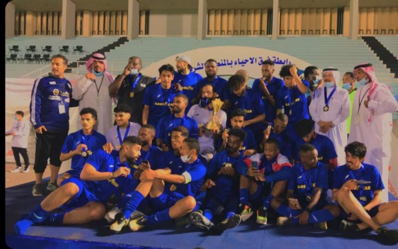 «الراشد قوديير» بطل فرق أحياء الشرقية