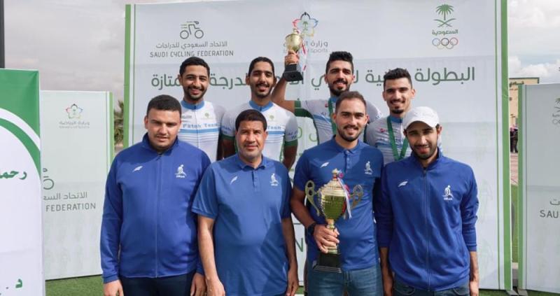 الفتح يتوج بطلاً لدوري الدراجات 