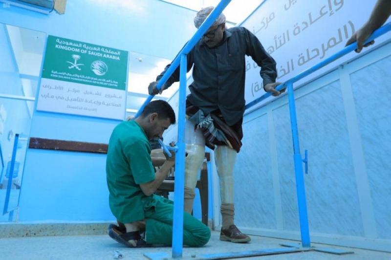 أطراف صناعية لـ 78 يمنيا في مأرب