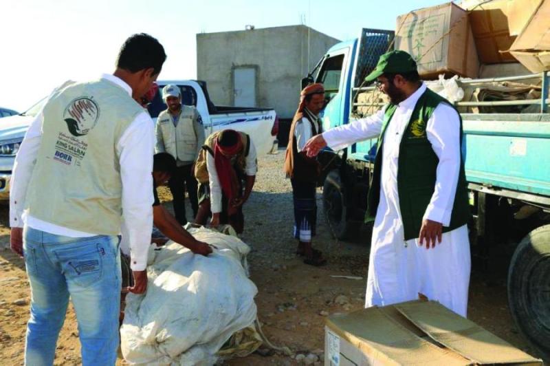 مواد إيوائية لـ 84 فردا في المهرة