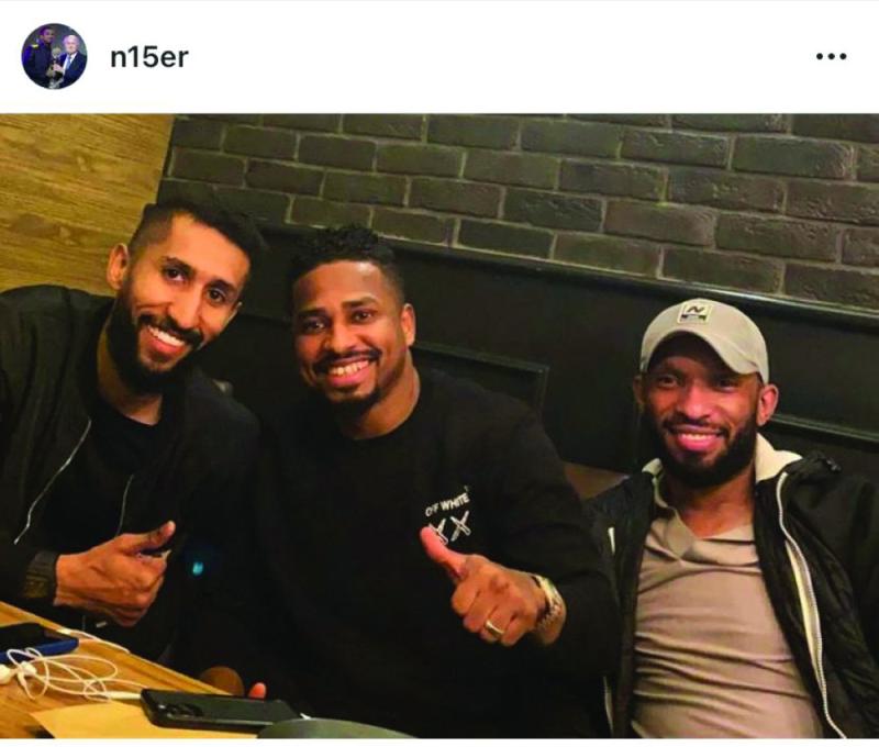 الشمراني يجمع الأصدقاء