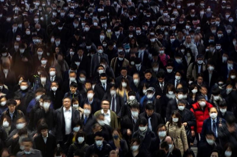 أكثر من 600 إصابة جديدة بكورونا في طوكيو 