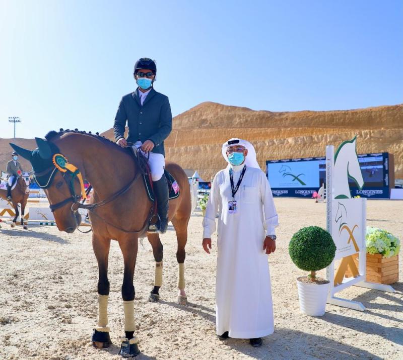 فرسان «الأخضر» يفتتحون مهرجان الدرعية بالمراكز الأولى