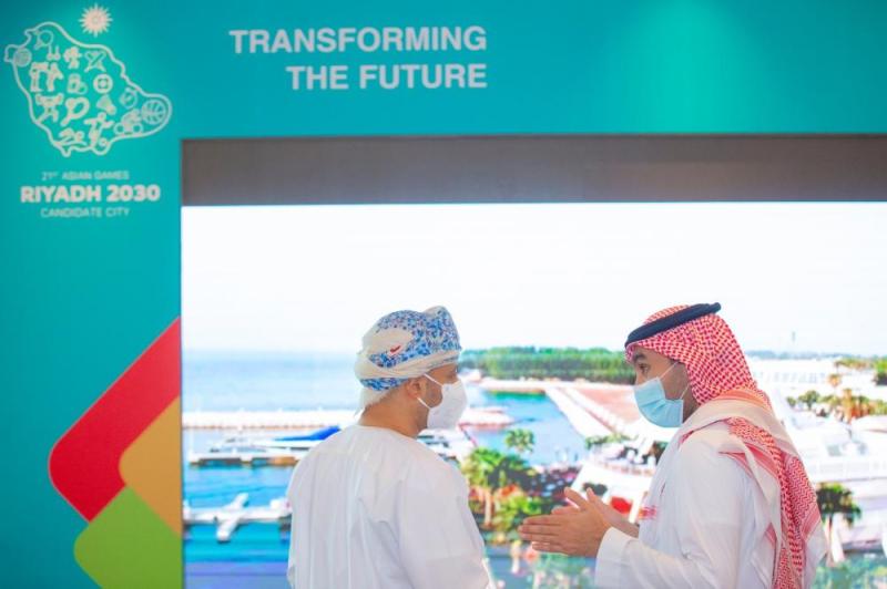 الجناح السعودي للرياض 2030 يستقبل الوفود الاسيوية