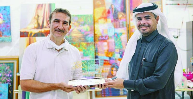 «الاستوديو المفتوح» يبدأ رحلاته بزيارة مرسم «الحجي»