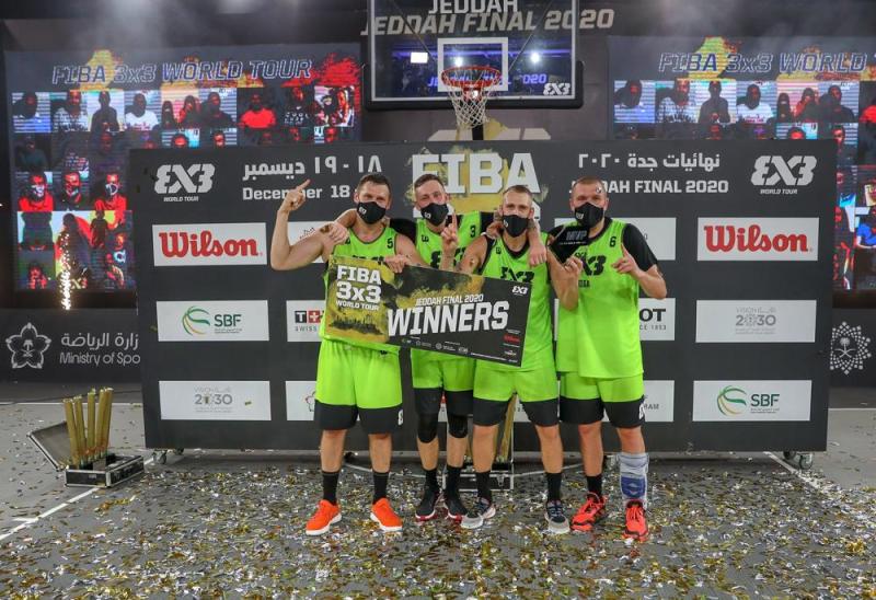 «ريجا» بطل العالم في «سلة 3×3»