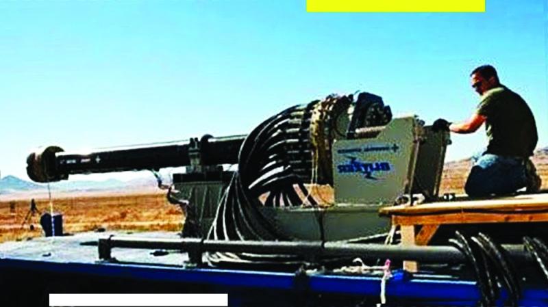 مدفع فضائي لإطلاق الأقمار الصناعية