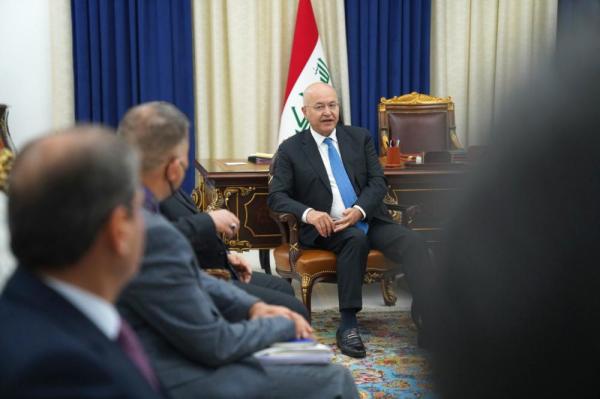 الرئيس العراقي: ضرورة استرداد الأموال المنهوبة