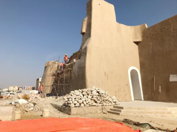 بدء ترميم قصر صاهود الأثري في الأحساء
