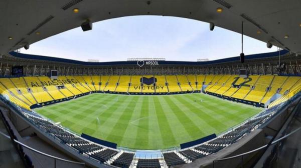 النصر يختتم تحضيراته لضمك على ملعبه الجديد